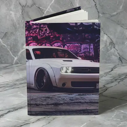 Dodge Challenger Wide Body Graffiti Wall Night