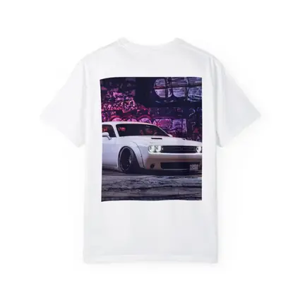 Dodge Challenger Wide Body Graffiti Wall Night