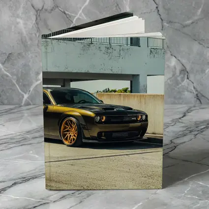 Dodge Challenger Hellcat Gold Wheels Urban