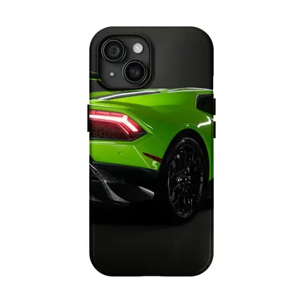 Lamborghini Huracan Green Supercar Dark Studio