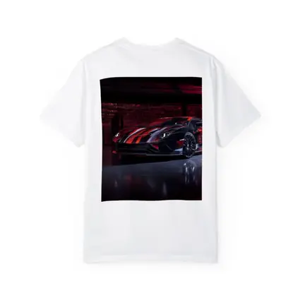 Lamborghini Aventador Red Black Wrap Garage