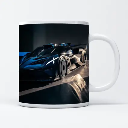 Bugatti Bolide Dark Blue Garage Shot