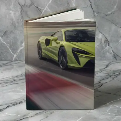 McLaren Artura Green Supercar On Track