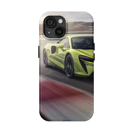 McLaren Artura Green Supercar On Track