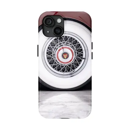 Classic Cadillac Whitewall Wire Wheel Marble