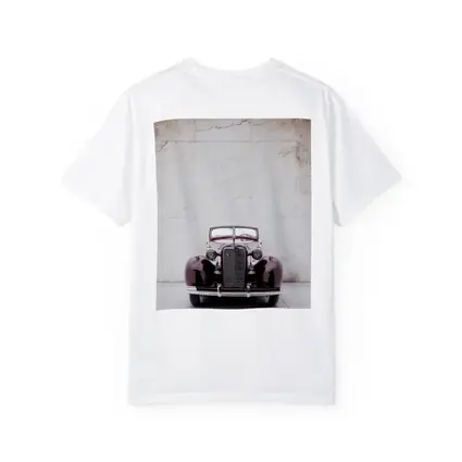 Classic Cadillac Vintage Car Marble Wall