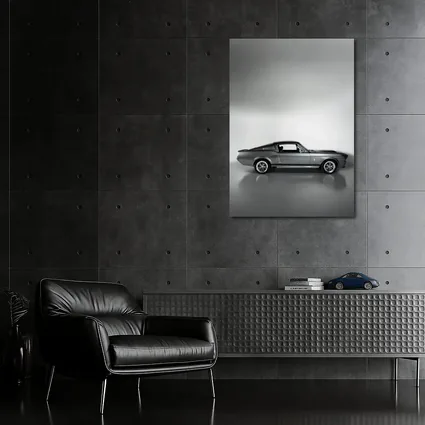 1967 Ford Mustang Shelby GT500 Gray Studio