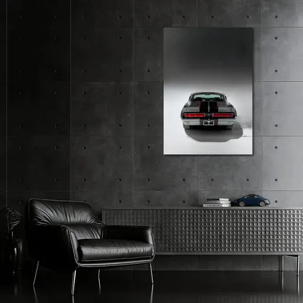 Ford Mustang Shelby GT500 Rear Studio View
