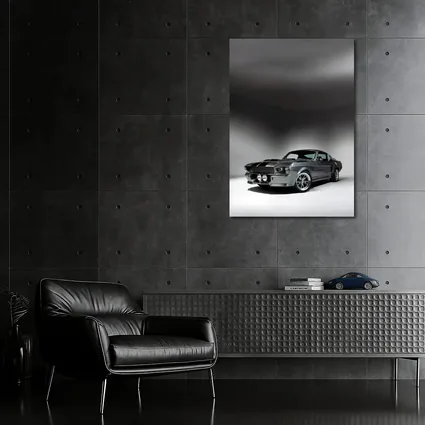 Ford Mustang Shelby GT500 Eleanor Gray Studio