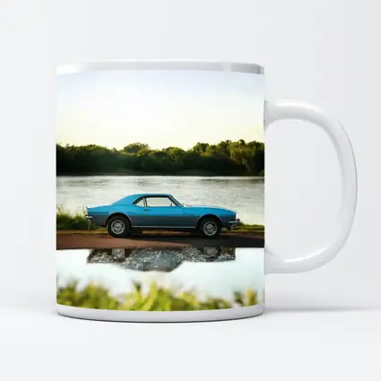 1968 Chevrolet Camaro Blue Lakeside Reflection
