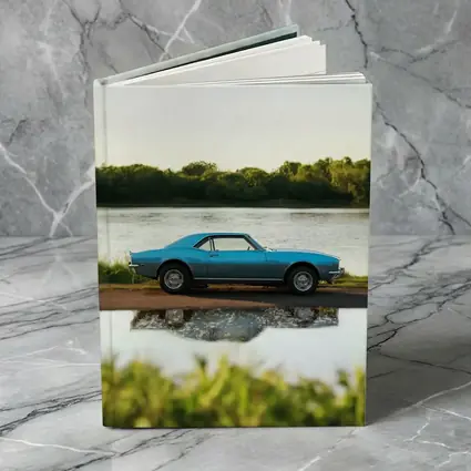1968 Chevrolet Camaro Blue Lakeside Reflection