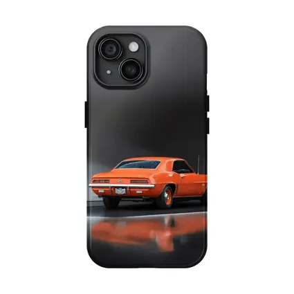 1969 Chevrolet Camaro Orange Studio Shot