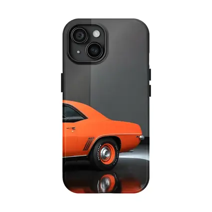1969 Chevrolet Camaro Orange Studio Shot