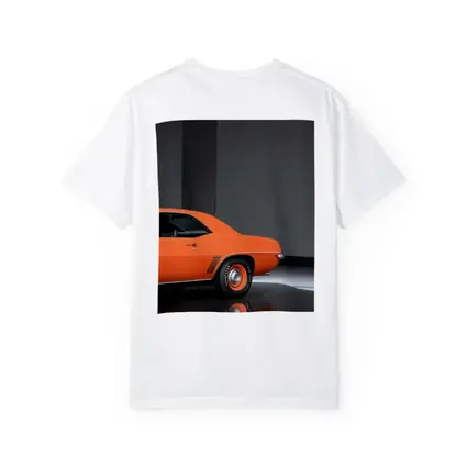 1969 Chevrolet Camaro Orange Studio Shot