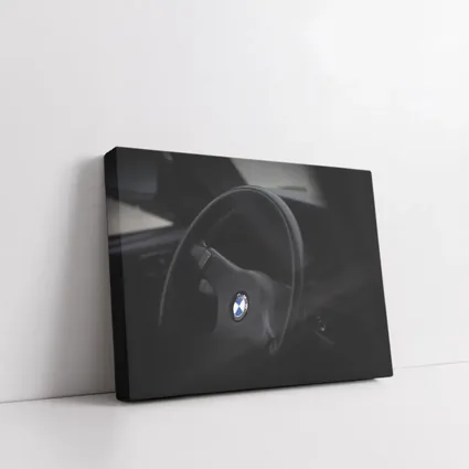 BMW Classic Steering Wheel Dark Interior