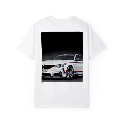 BMW M4 White Coupe Dark Studio