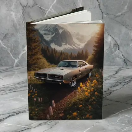 Dodge Charger Classic Muscle Car Mountain Forest