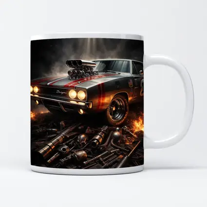 Dodge Charger Classic Muscle Car Dark Dramatic