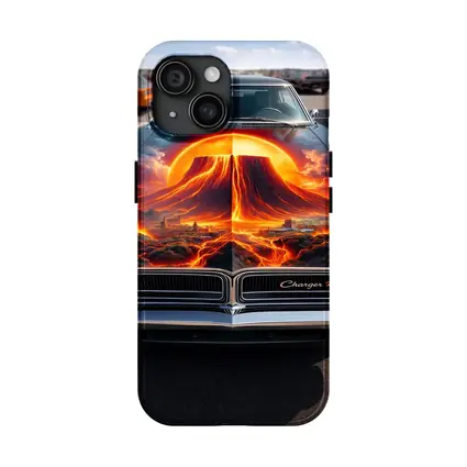 Dodge Charger RT Volcano Hood Art