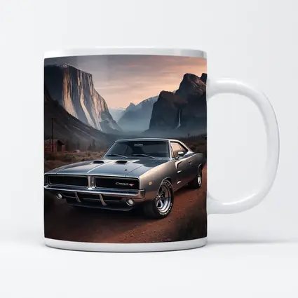 Dodge Charger RT Classic Muscle Car Mountains