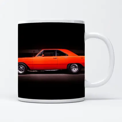 1970 Dodge Dart Coupe Orange Muscle Car