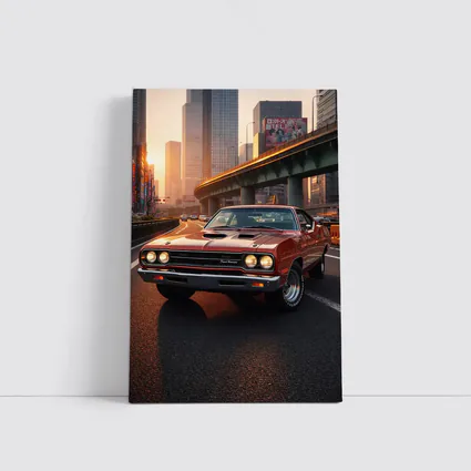 Plymouth Road Runner Classic Muscle Tokyo Streets