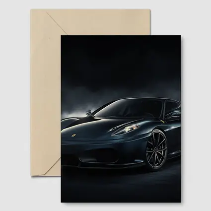 Ferrari F430 Dark Smoke Studio Shot