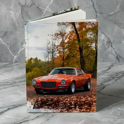 1971 Chevrolet Camaro Red Autumn Forest
