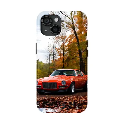 1971 Chevrolet Camaro Red Autumn Forest