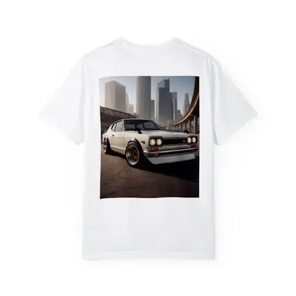 Nissan Skyline GT-R White City Streets