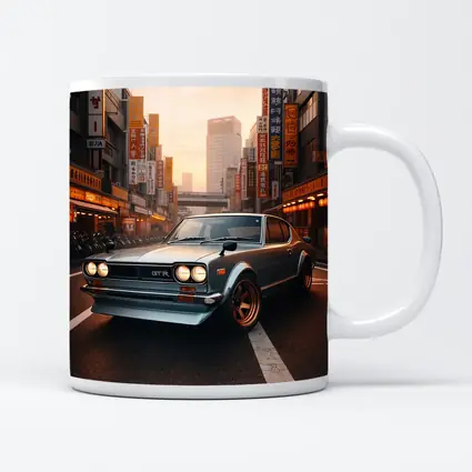 Nissan Skyline GTR Classic Japanese City Street