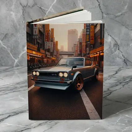 Nissan Skyline GTR Classic Japanese City Street