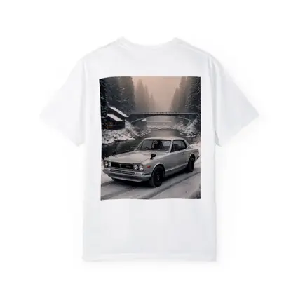 Nissan Skyline GT-R Classic Winter Snow Scene