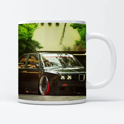 BMW M3 E30 Black Slammed Street Build