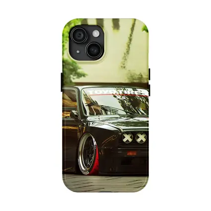 BMW M3 E30 Black Slammed Street Build