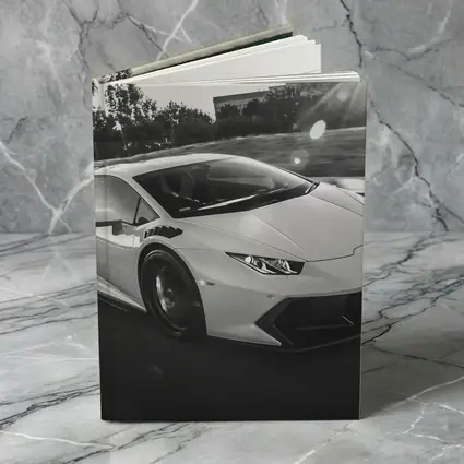Lamborghini Huracan Racing on Open Road