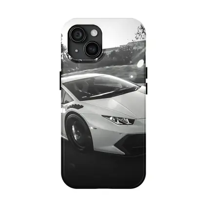 Lamborghini Huracan Racing on Open Road