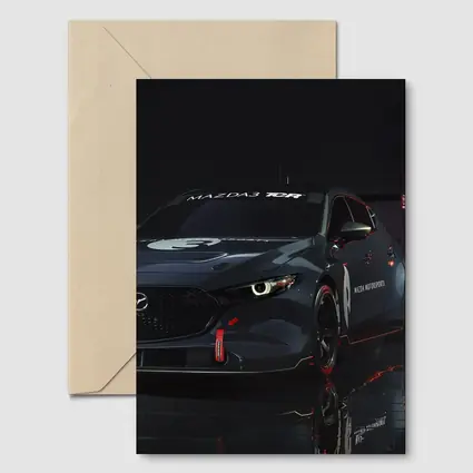 Mazda3 TCR Race Car Dark Studio