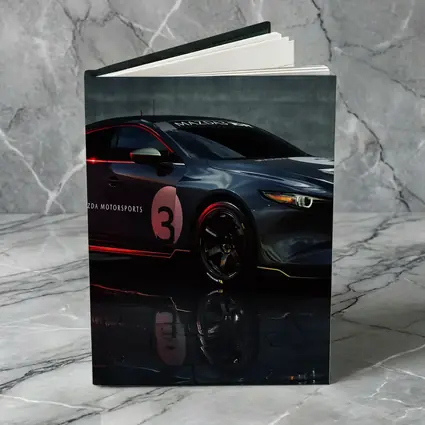 Mazda Three Motorsports Race Car Dark Studio
