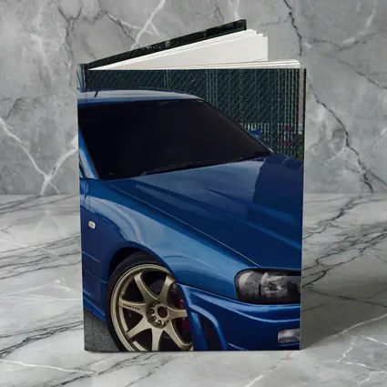 Nissan Skyline GT-R R34 Blue Street