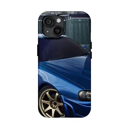 Nissan Skyline GT-R R34 Blue Street