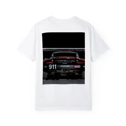 Porsche 911 RSR Race Car Black Background