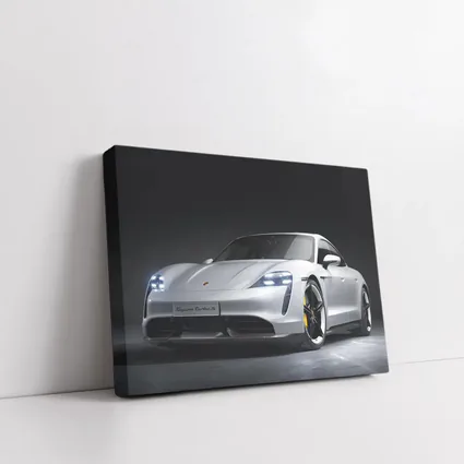 Porsche Taycan Turbo S Dark Studio