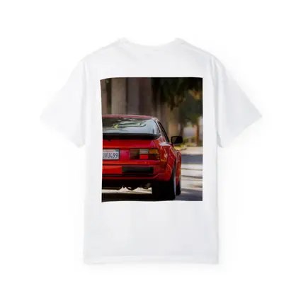 Red Porsche 944 Rear California Street