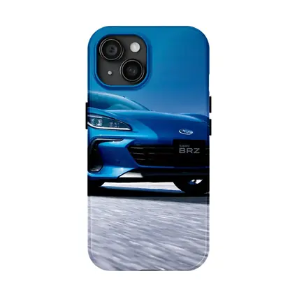 Subaru BRZ Blue Sports Car Salt Flats