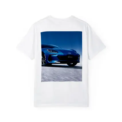 Subaru BRZ Blue Sports Car Salt Flats