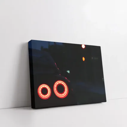 Nissan GT-R Tail Lights At Night