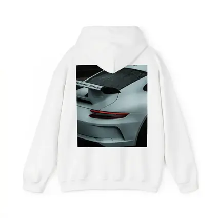 Porsche GT3 Rear Spoiler Rainy Dark Scene