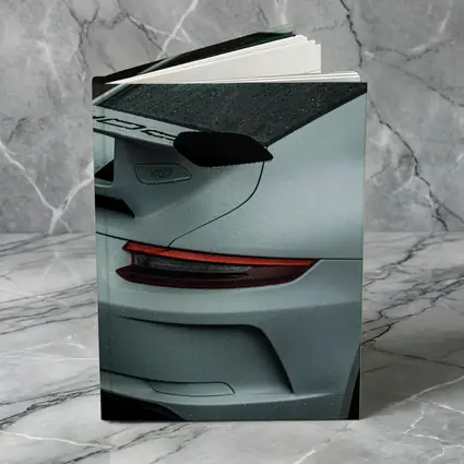 Porsche GT3 Rear Spoiler Rainy Dark Scene