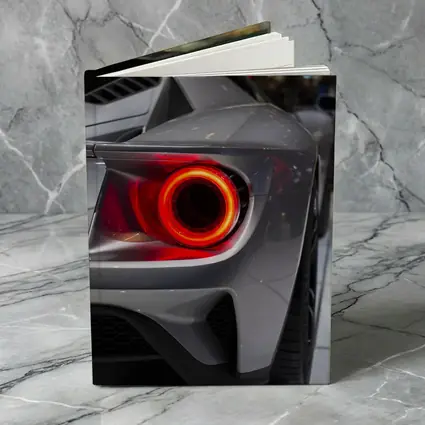 Ford GT Rear Taillight Gray Supercar Detail